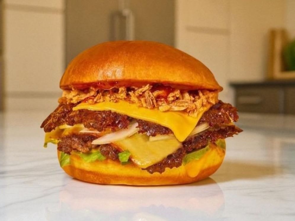 Triple Cheeseburger